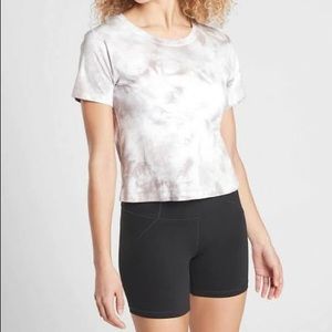 athleta tie dye tee